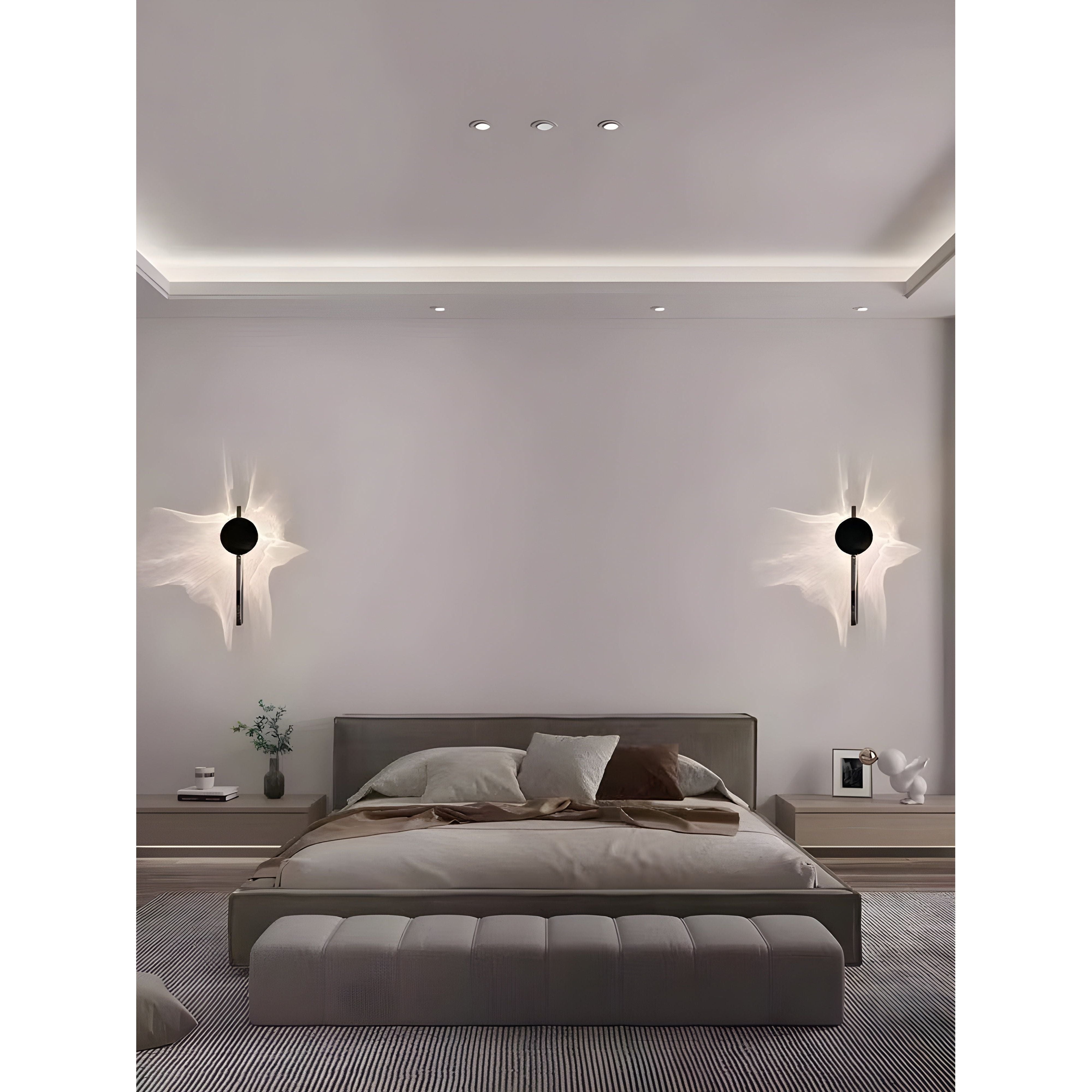 LumiAura Elegante LED-Wandlampe – Minimalistisches Design