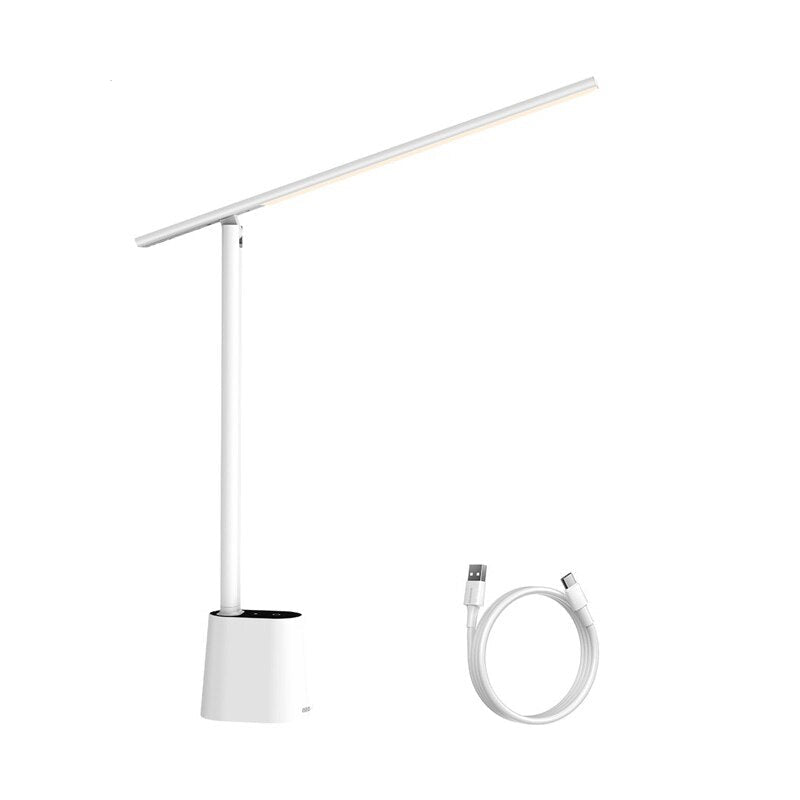 LumaLine - Schlanke LED-Tischlampe mit USB-Ladeanschluss