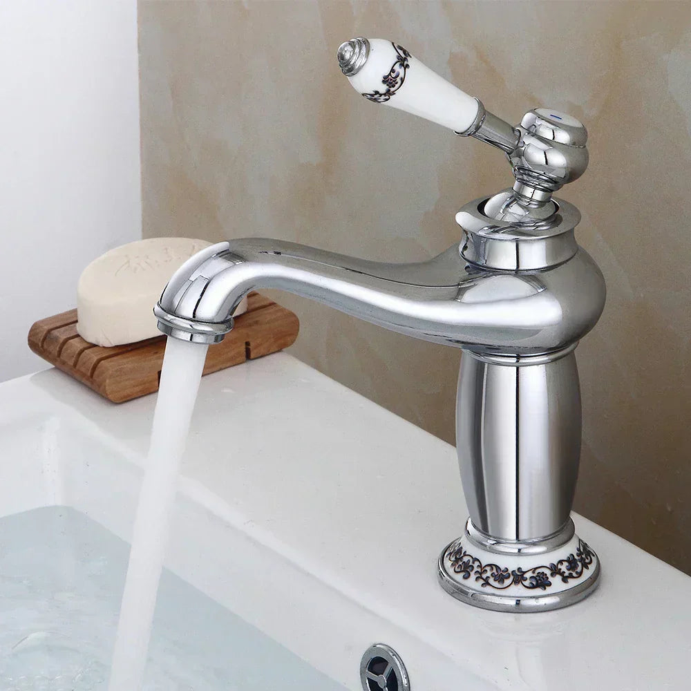 RetroGlans Badezimmerarmatur im Vintage-Design mit einfacher Installation