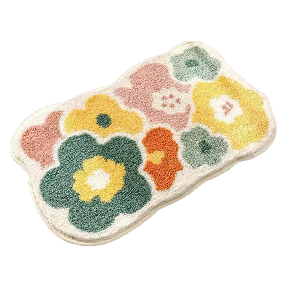 Blomstebløv rutschfeste Badezimmermatte
