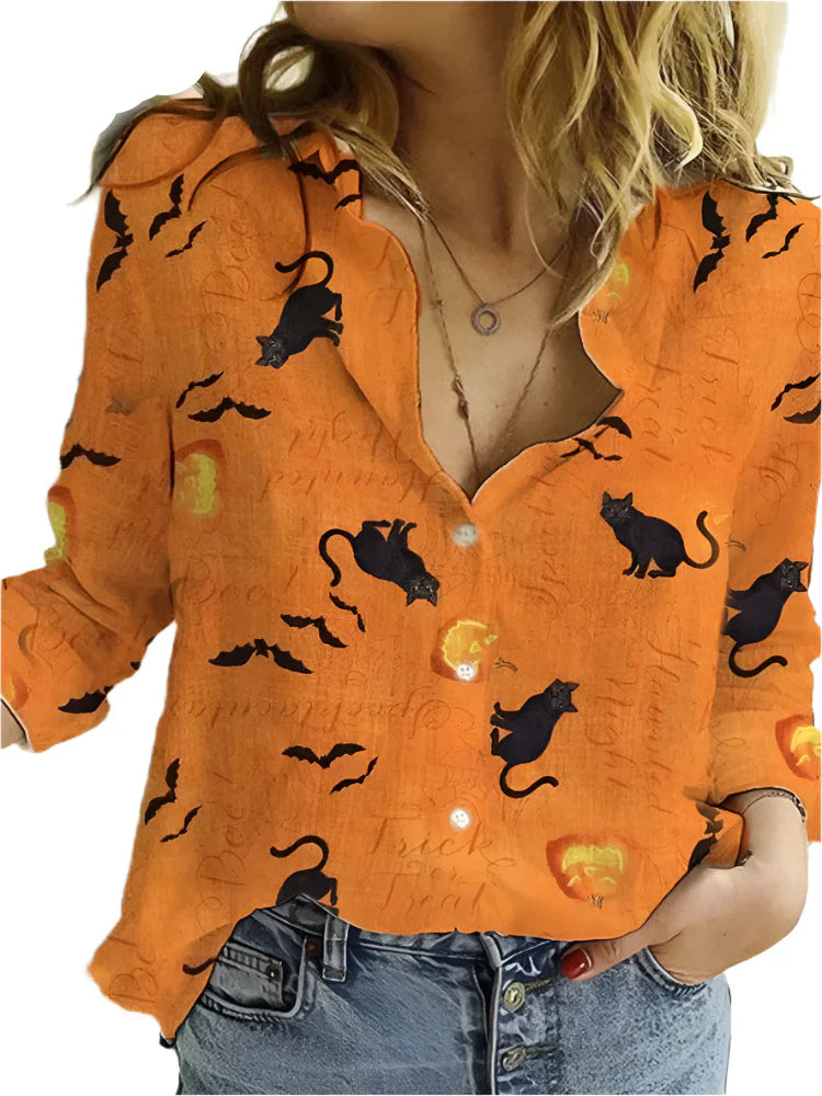 Dina - Unheimliche Damenbluse