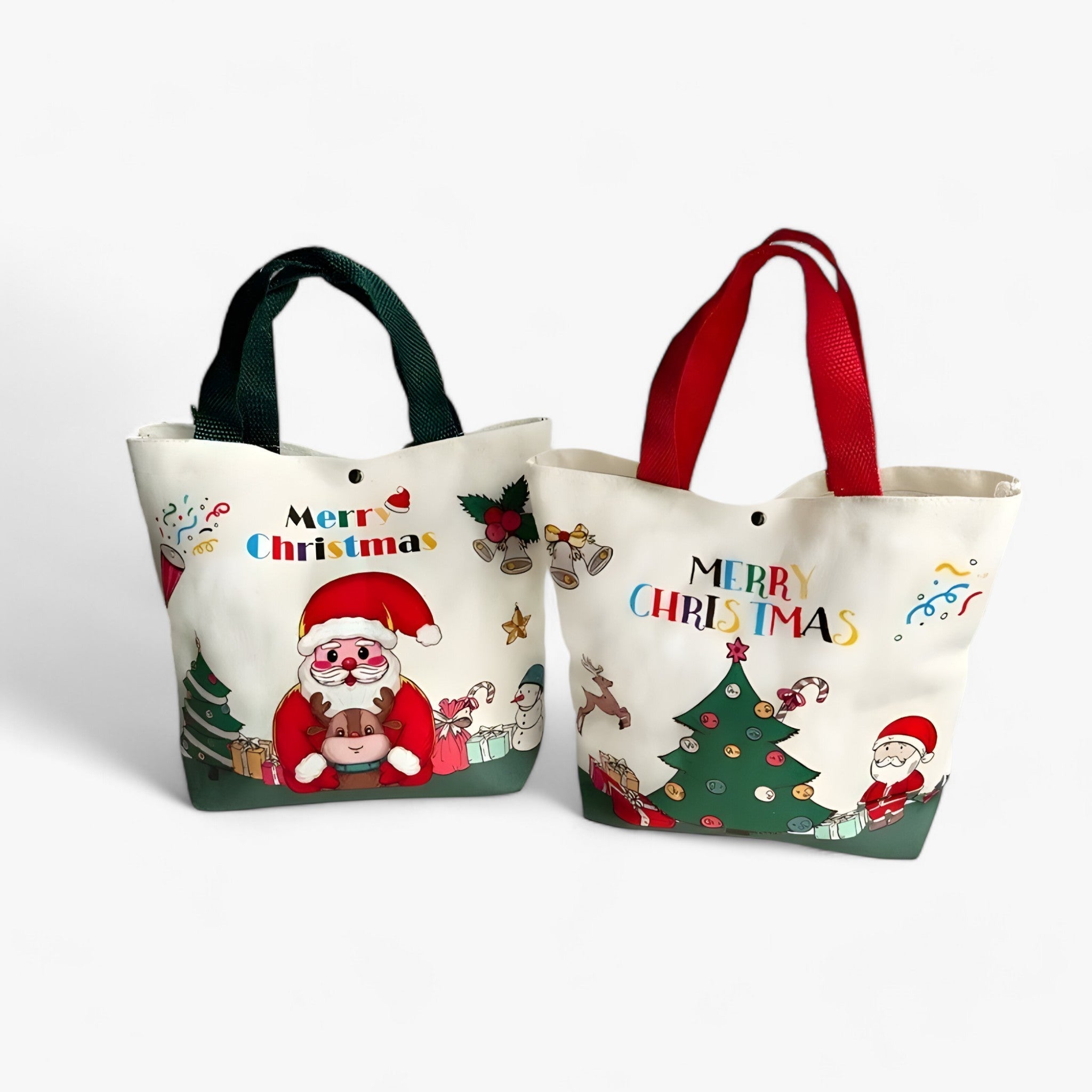 Livia - Weihnachts Cartoon Geschenktasche - Ideales Festgeschenk