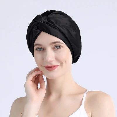 Josephine - Luxuriöse Satin-Dreh-Turban-Haarverpackung