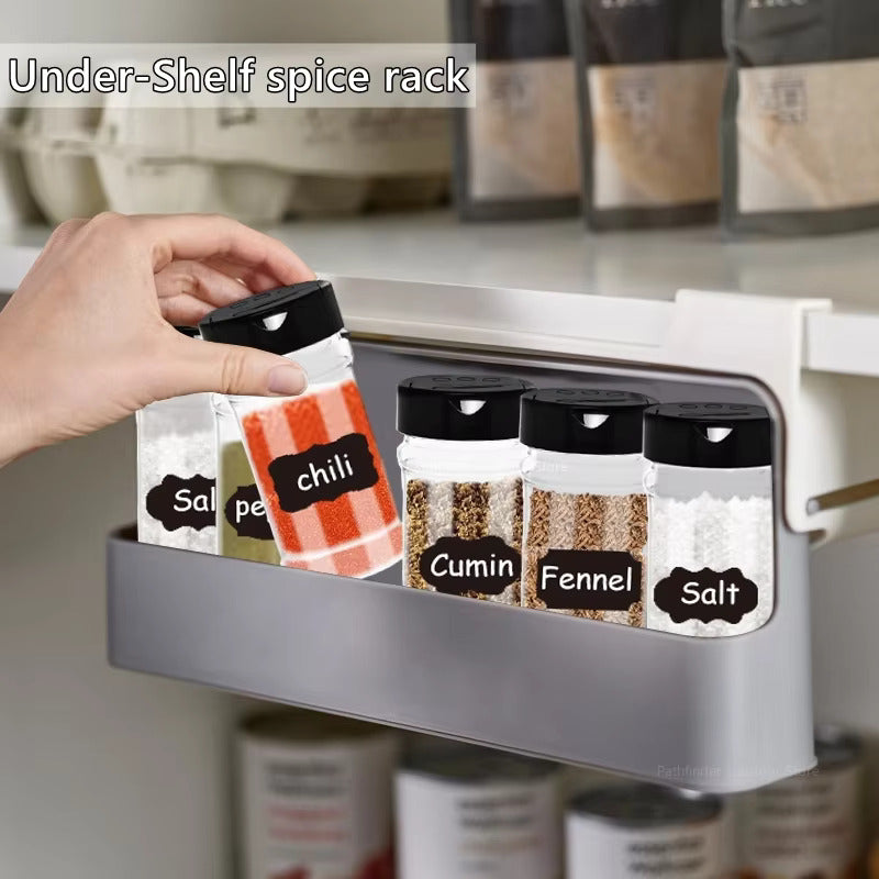 StickRack Selbstklebender Kräuterorganisator – Schlanke Küchenaufbewahrungslösung