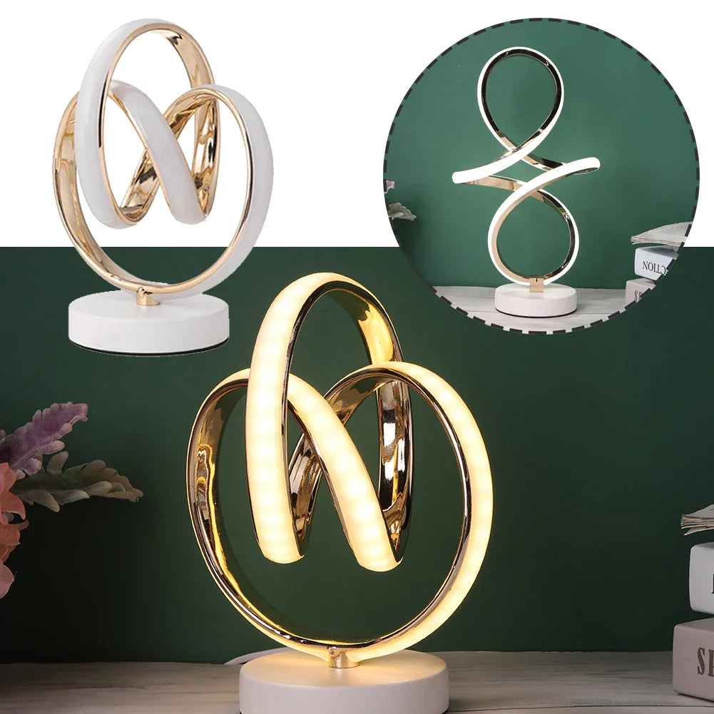 ArcGlow – Buet Minimalistische LED-Tischlampe mit Schlankem Bogen für Moderne Räume