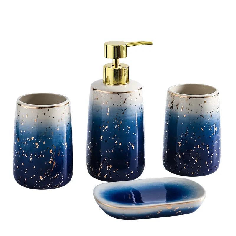 LuxKeram Badezimmer-Set aus Keramik