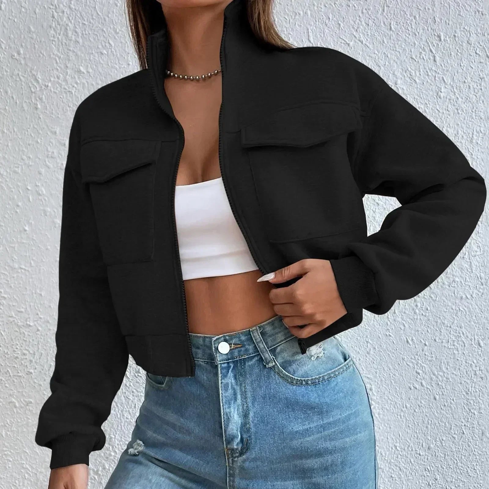 Linea Kort Damenjacke mit Komfort und Taschen