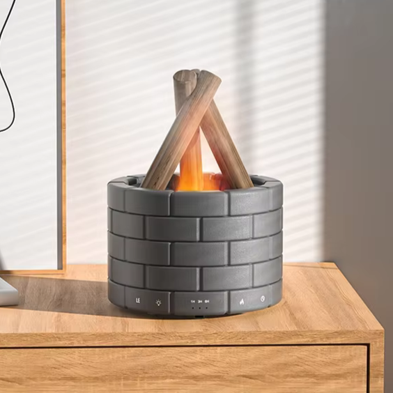 FlameMist – Lagerfeuer-inspirierter Aromatherapie-Diffuser