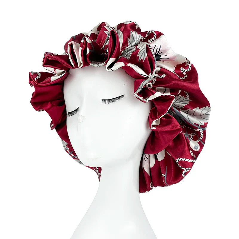 Helen - Stilvolle Satin Schlafhaube
