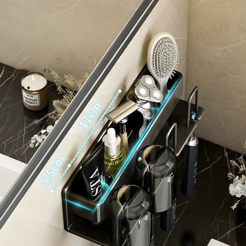 TidyTouch - Wandmontierter Badezimmerorganizer