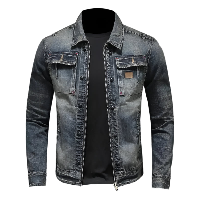 Hector - Lässige kant Denimjacke für Männer