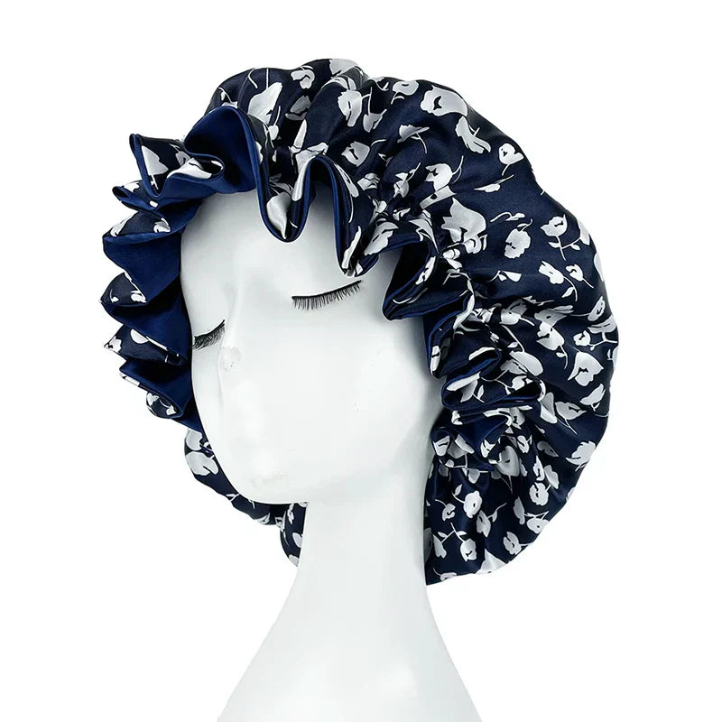 Helen - Stilvolle Satin Schlafhaube