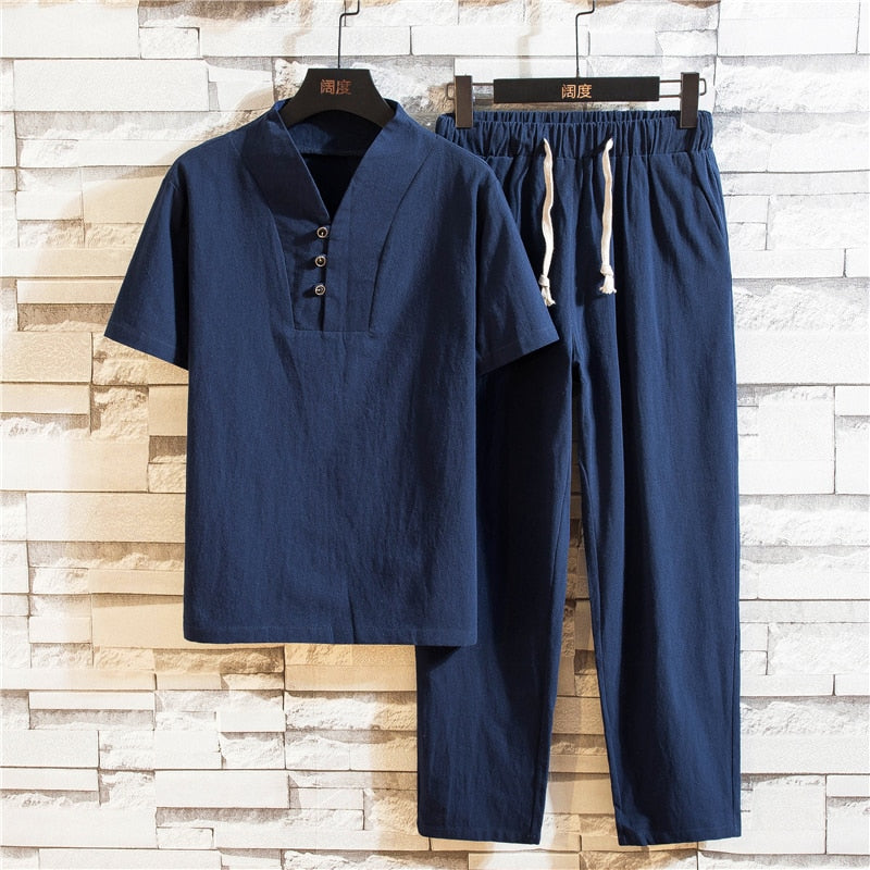 Noah - Sommerchic Kleidungsset aus Leinen