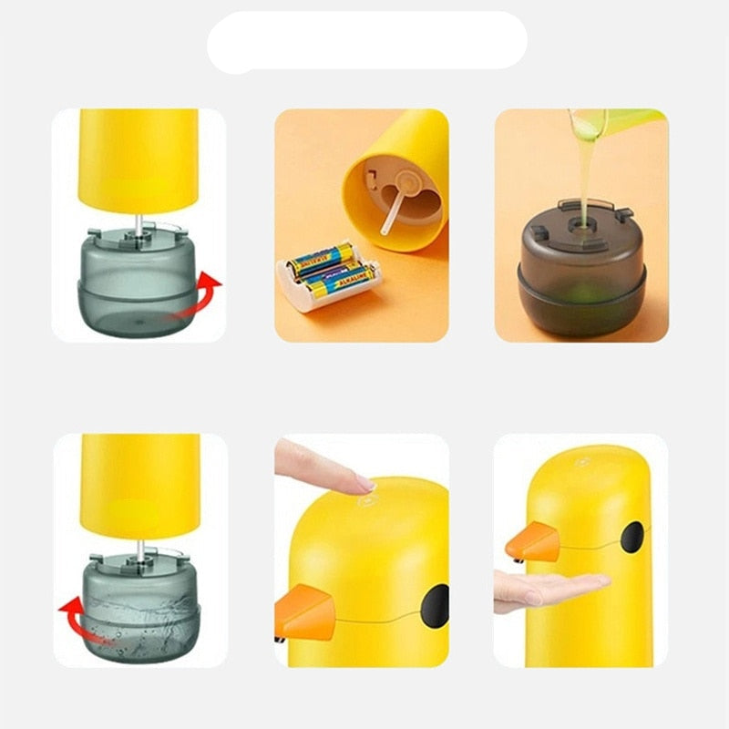 DuckFoam Süße Ente und Seifenspender – Nachfüllbar und Dekorativ