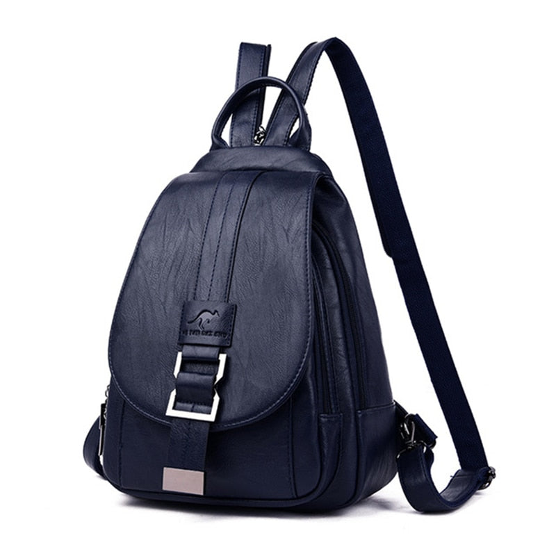 Beatrice - Stilvolle und vielseitige Rucksack mit Klappverschluss