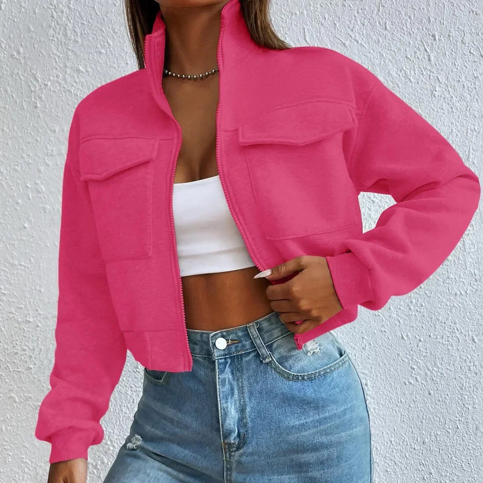 Linea Kort Damenjacke mit Komfort und Taschen
