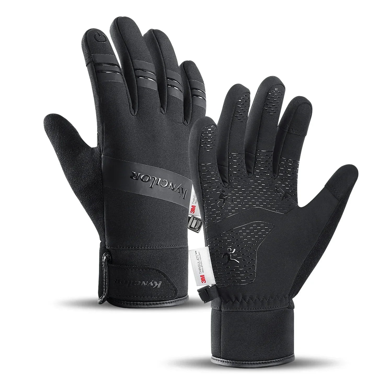 RideGrip - Isolierte Touchscreen Fahrradhandschuhe