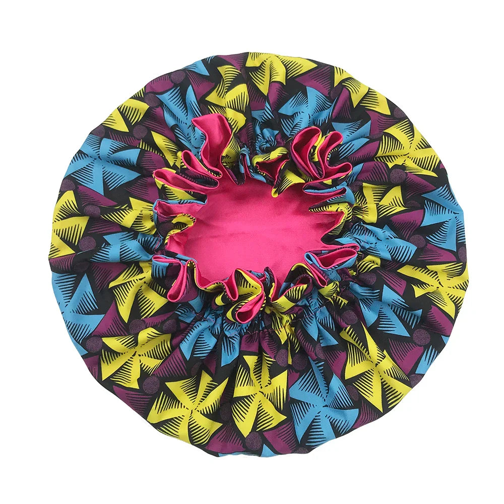 Helen - Stilvolle Satin Schlafhaube