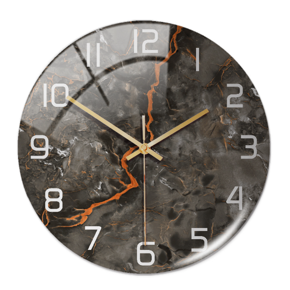 LuxClock - Rundes Luxus-Wanduhr