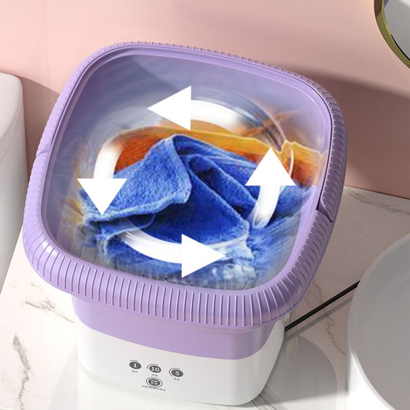 AquaFold Mini Waschmaschine – Kompakte, faltbare Waschmaschine für einen smarten Lebensstil
