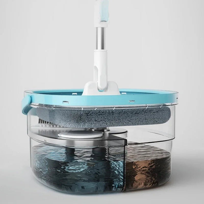 SpinMate - Handfreies Spinmopp- und Eimer-System