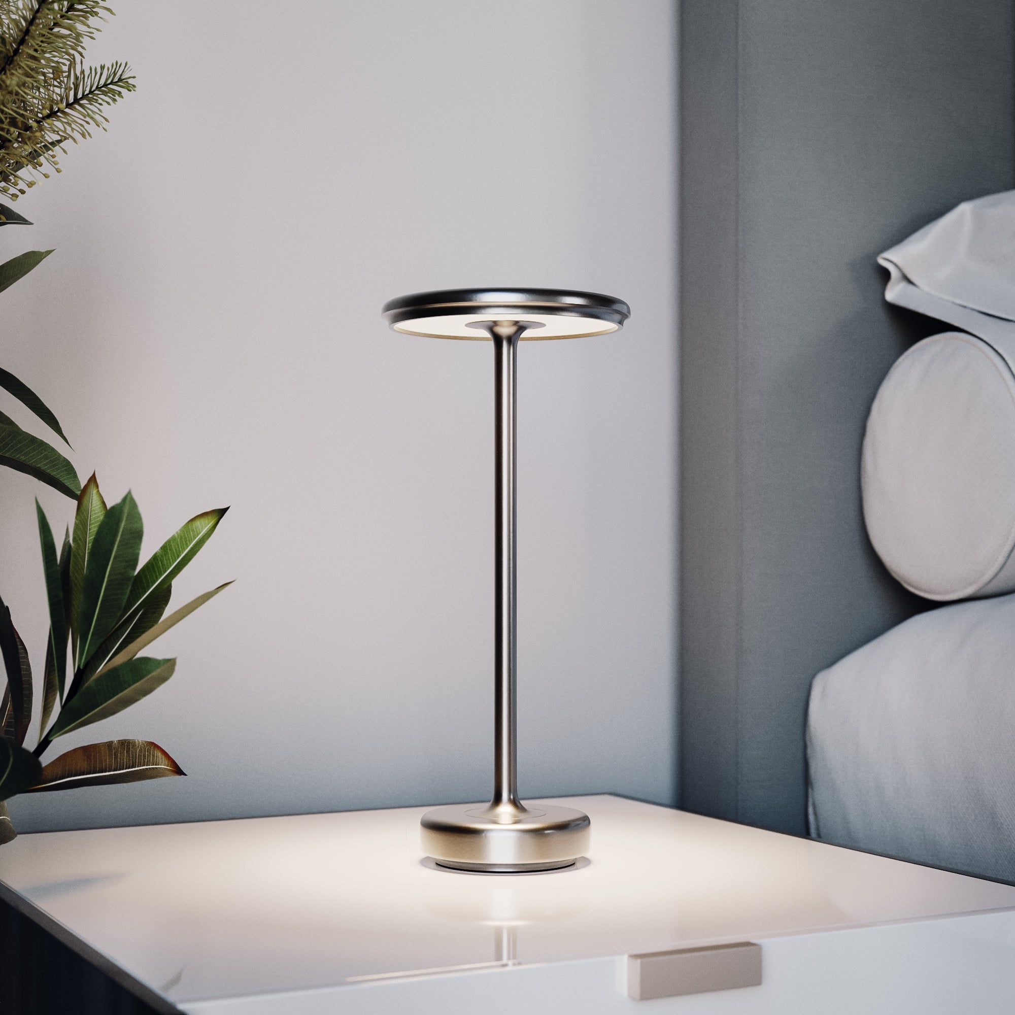 Aura Touch Lampe - stilvolle Innenbeleuchtung