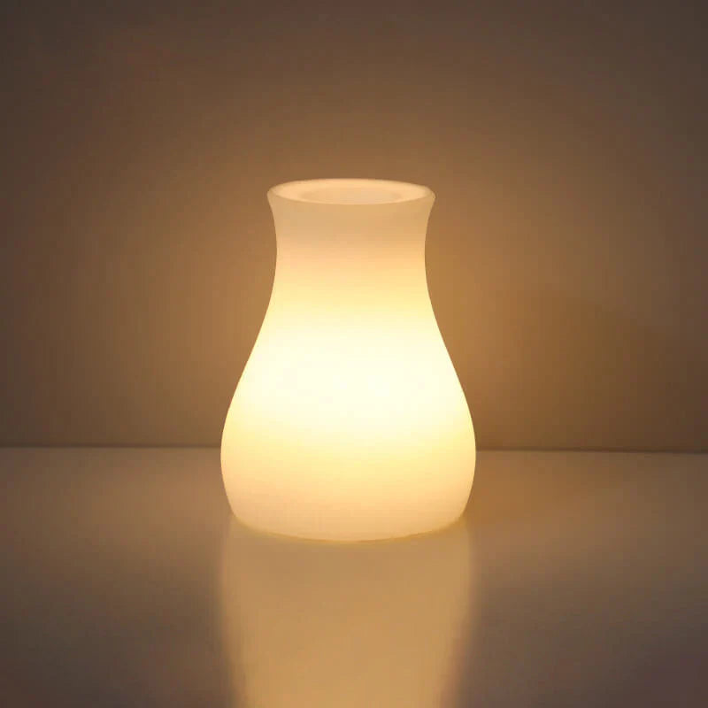 GeoLys LED Tischlampe – Geometrisches Design mit Fernbedienung