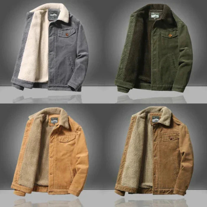 Elias Stilvolle Langärmlige Jacke mit Taschen – Klassisches und Modernes Design