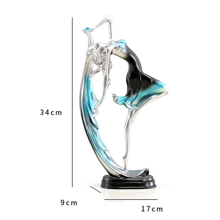 DanceAura elegante Tänzerfigur für moderne Einrichtung