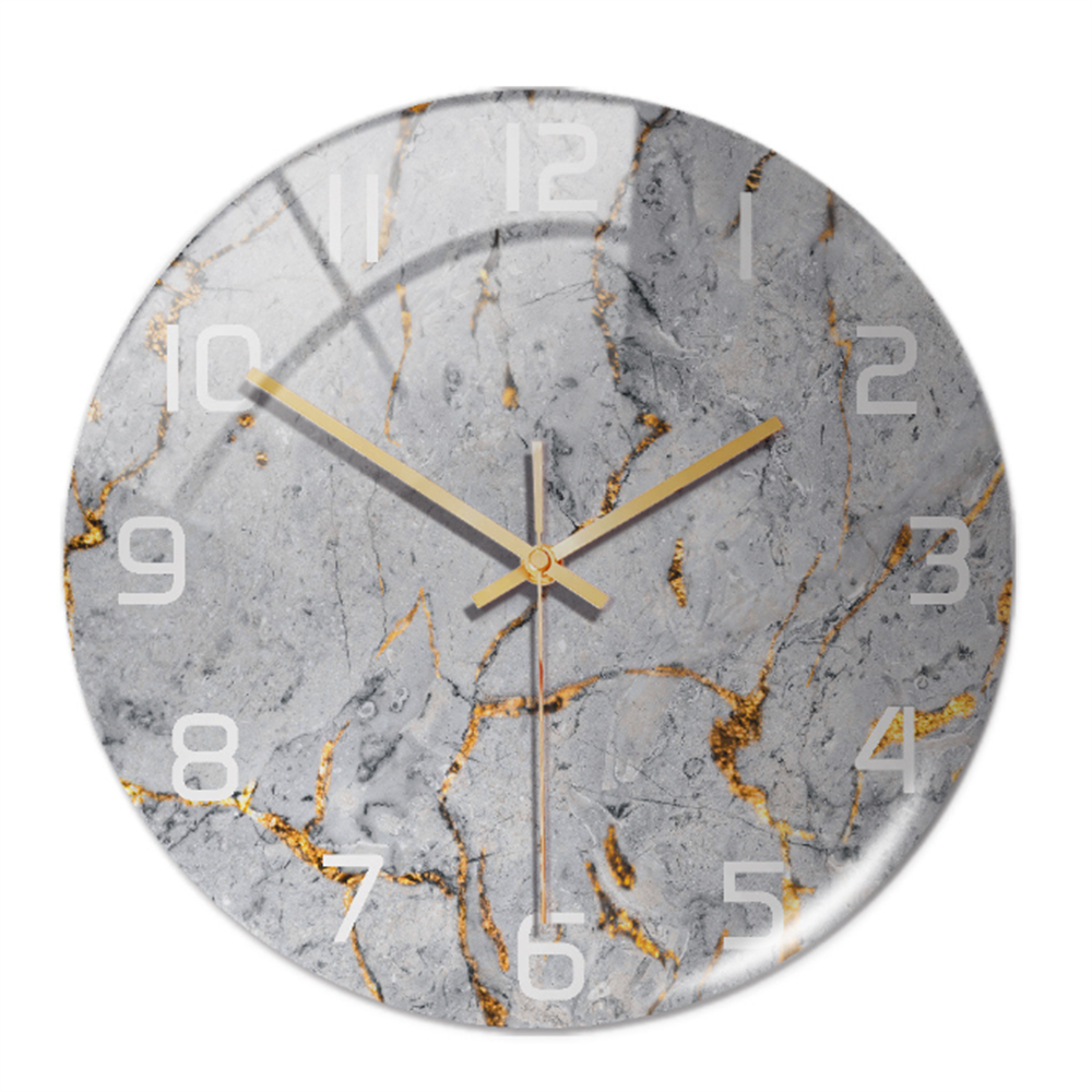 LuxClock - Rundes Luxus-Wanduhr