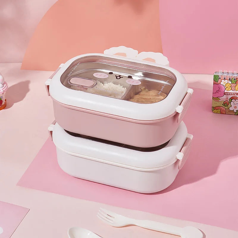 HopNChomp - Brotbox für Kinder mit Hasenmotiv