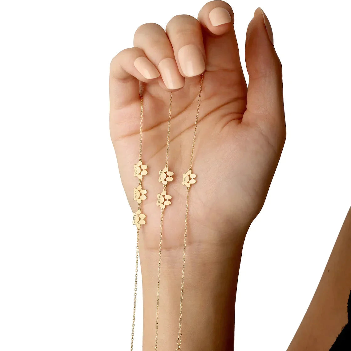 PawPrint Verstellbares Charms-Armband