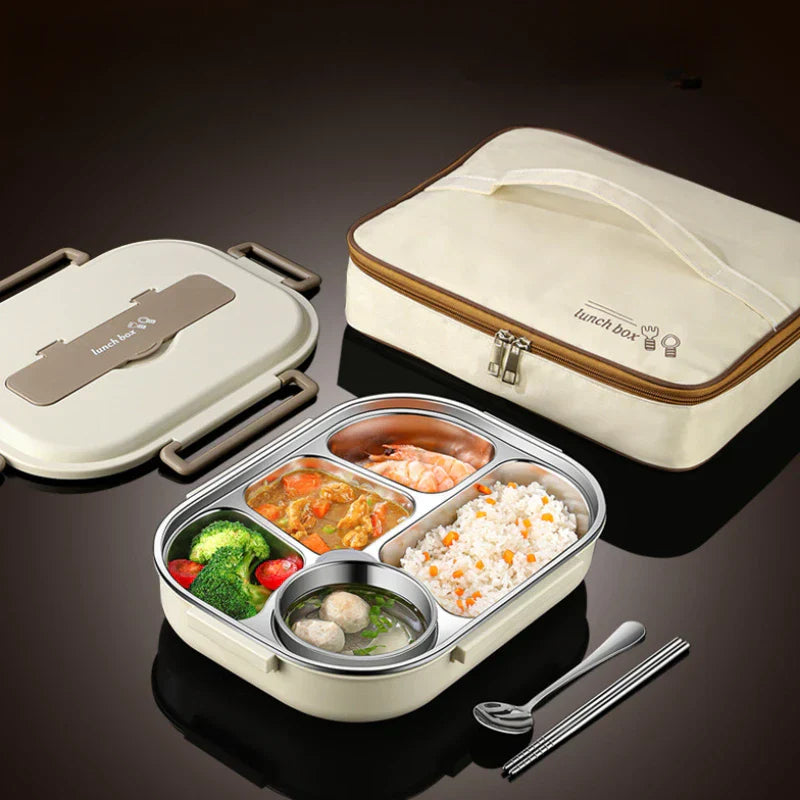 HeatMate - Lunchbox-Set aus rostfreiem Stahl