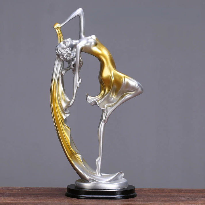 DanceAura elegante Tänzerfigur für moderne Einrichtung