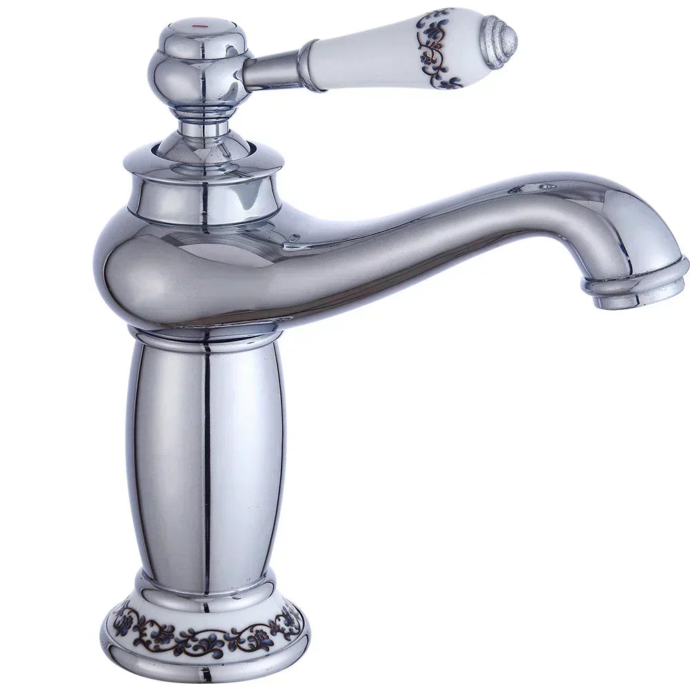 RetroGlans Badezimmerarmatur im Vintage-Design mit einfacher Installation