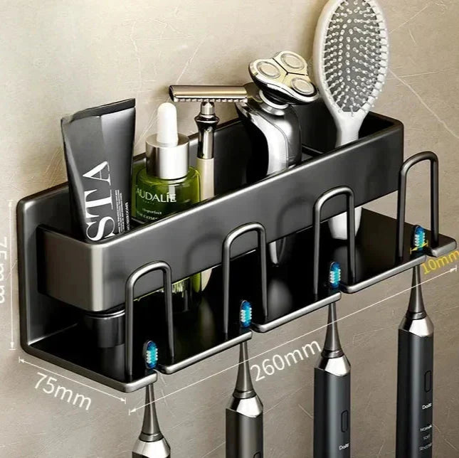 TidyTouch - Wandmontierter Badezimmerorganizer