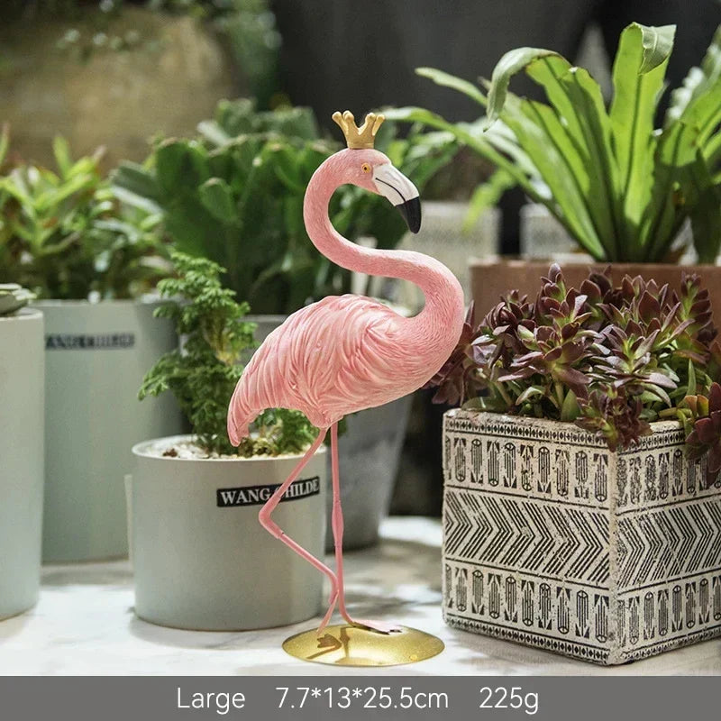 Flamora dekorative Flamingofigur – Eleganz und einzigartiger Charakter für Ihr Zuhause