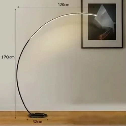 ArcGlow - Moderne minimalistisches Stehlampe
