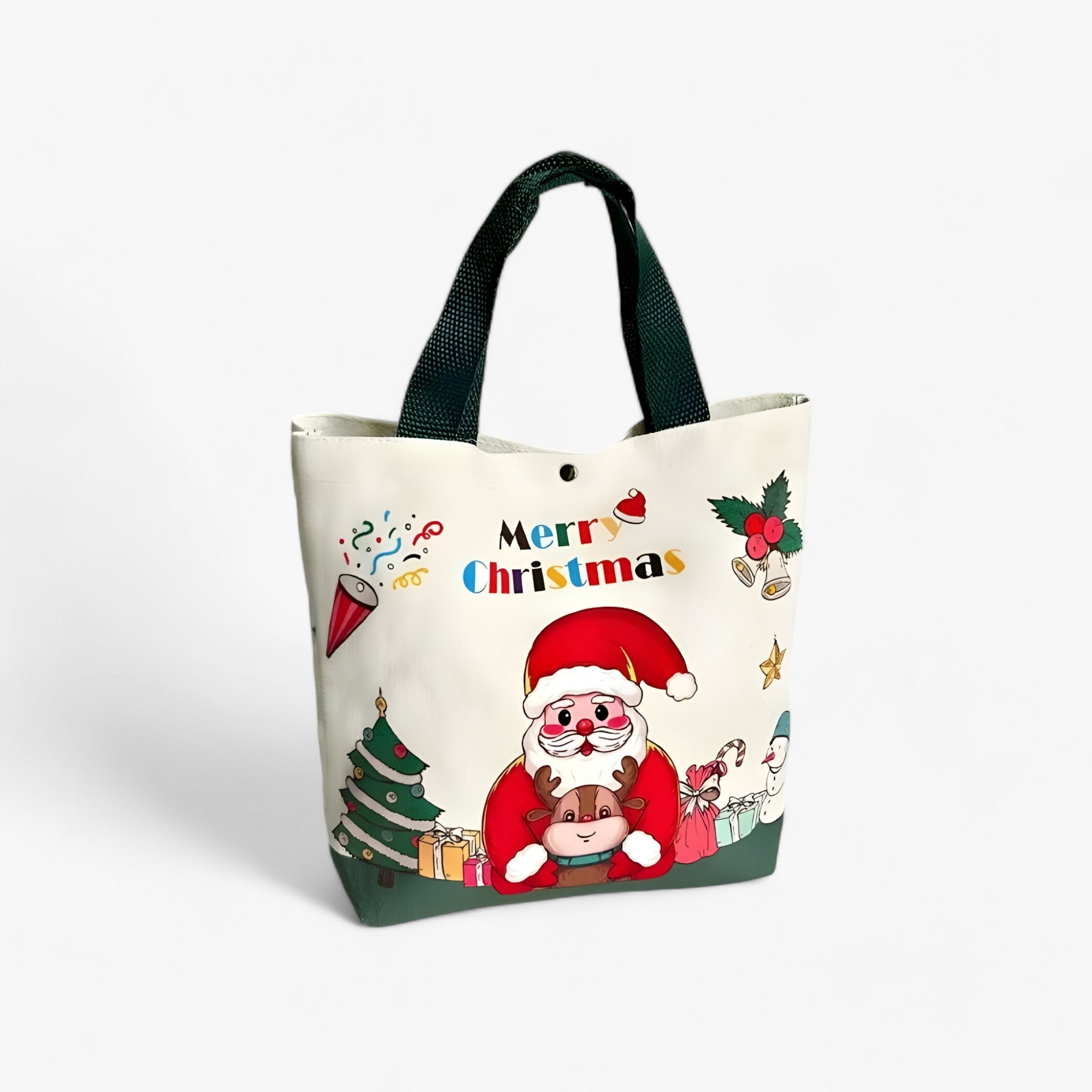 Livia - Weihnachts Cartoon Geschenktasche - Ideales Festgeschenk