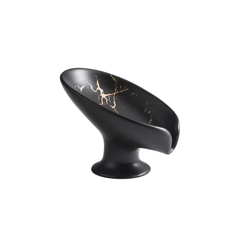 LuxeLeaf - Elegante blattformede Seifenschale für das Badezimmer