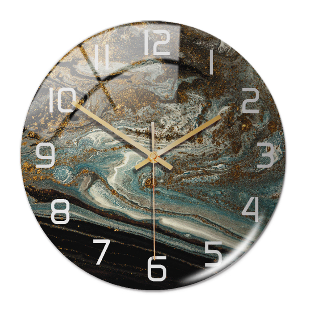 LuxClock - Rundes Luxus-Wanduhr