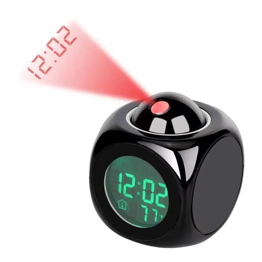 ProjecTime Digitales Projektionswecker – Modernes LED-Uhr mit Klarem Zeitdisplay