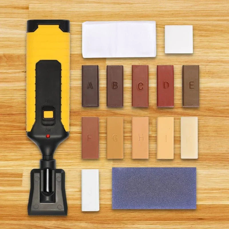 FixMaster Gulvreparaturset – Professionelles Set zur Reparatur von Kratzern