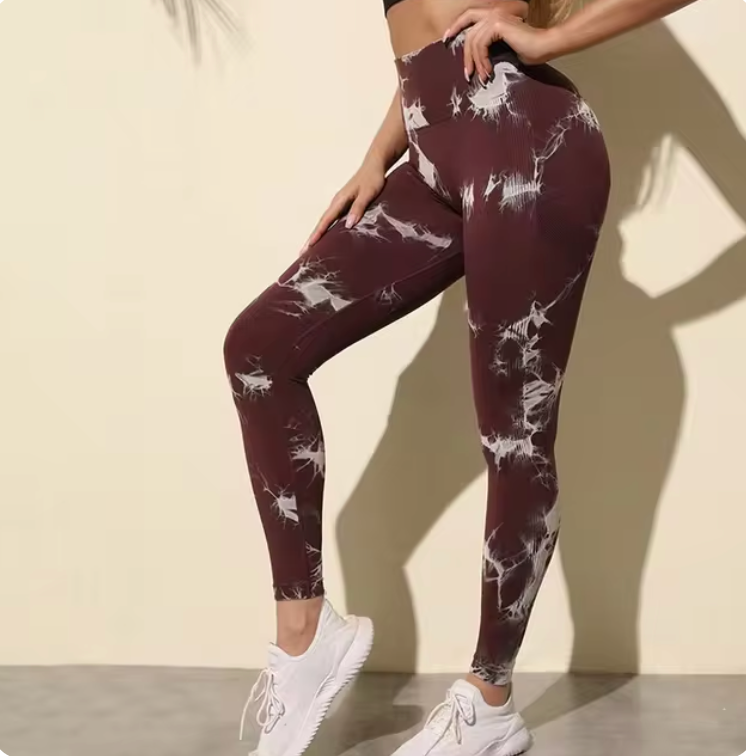 Sport-Leggings mit hoher Taille