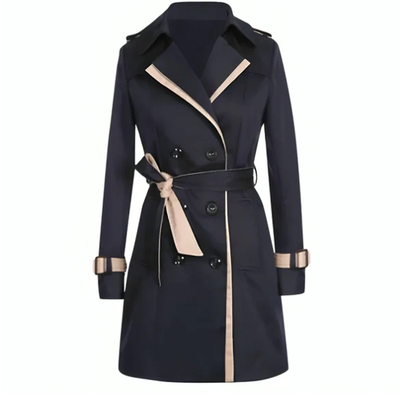 Eleganter Trenchcoat mit Kelsi-Kantendetails