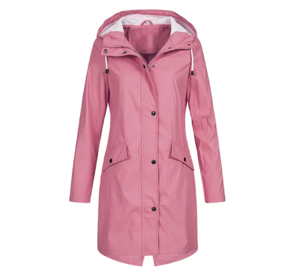 Damen Regenjacke Kaye mit Kapuze