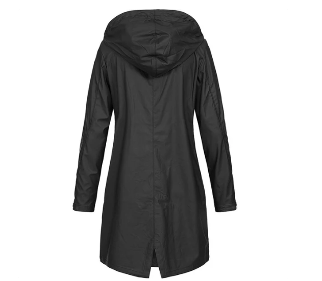 Damen Regenjacke Kaye mit Kapuze