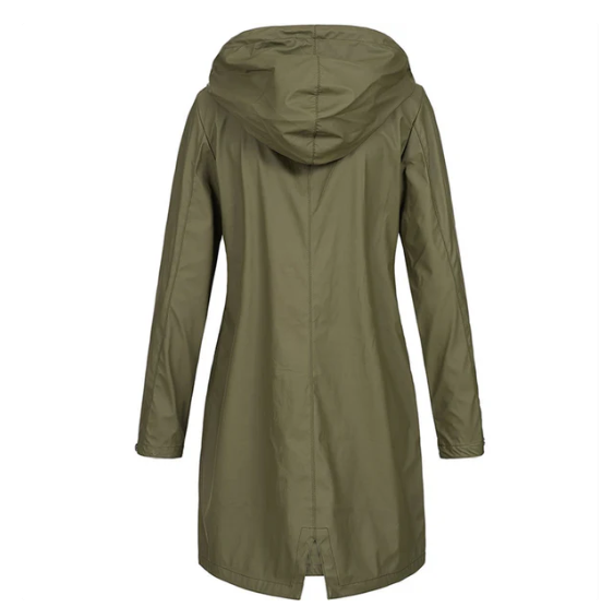 Damen Regenjacke Kaye mit Kapuze