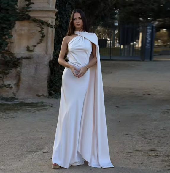 Claudine Rückenfreies Bodycon-Kleid | Sexy Off-Shoulder Eleganz mit Satinband-Akzent