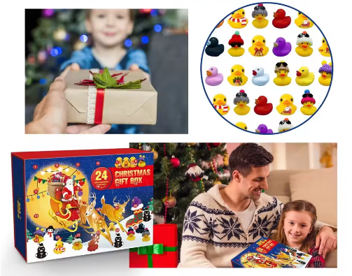 24 Gummienten Weihnachtsgeschenkideen